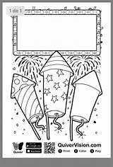 Quiver Coloring Pages Printable Fireworks Villalpando Craft Kids sketch template
