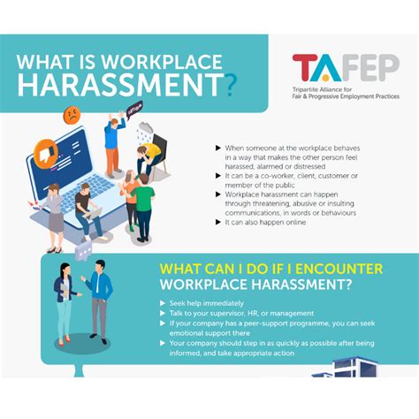 workplace harassment infographic