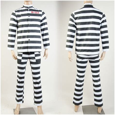 batman arkham asylum cosplay costume prison clothing  anime costumes  novelty