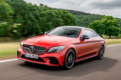 mercedes benz  class coupe red  sale   check   prices carbuzz