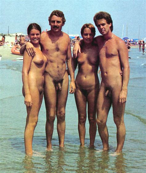 mixed gender nude group