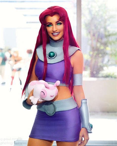 [self] space princess starfire from teen titans cosplay witchy brew cosplay