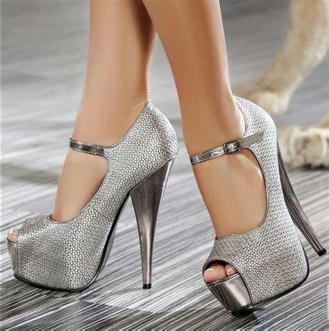 Pin By Brandon Dotson On Silver Heels Women Shoes Shoes
