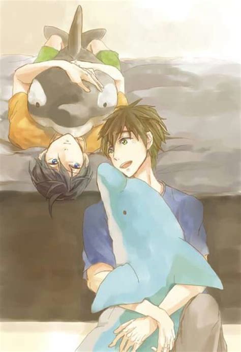 yaoi makoto and haru free ordinary moments sweetness dolphin eyes drawing sex starved