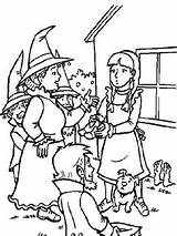 Wizard Oz Coloring Pages sketch template