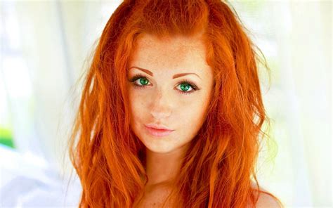 2048x1365 Face Women Redhead Model Portrait Wallpaper