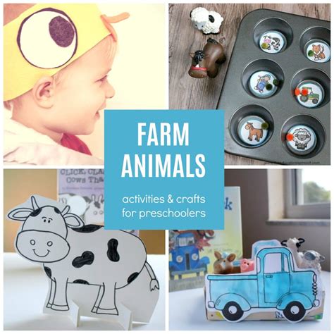 farm animals activities  craft ideas  preschoolers  toddlers