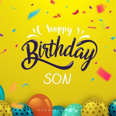 printable birthday cards  son