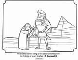 Saul Coloring Pages Bible Samuel King David Printable Kids Solomon Characters Cave Israel Color Colouring School Sunday Story Activities Activity sketch template