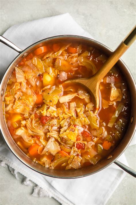 Hearty Cabbage Soup Recipe Vegan From My Bowl