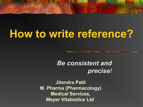 write references