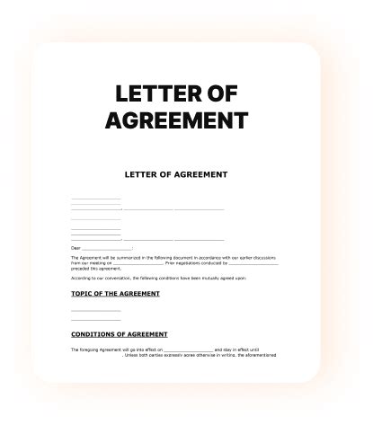 letter  agreement  eformscreator