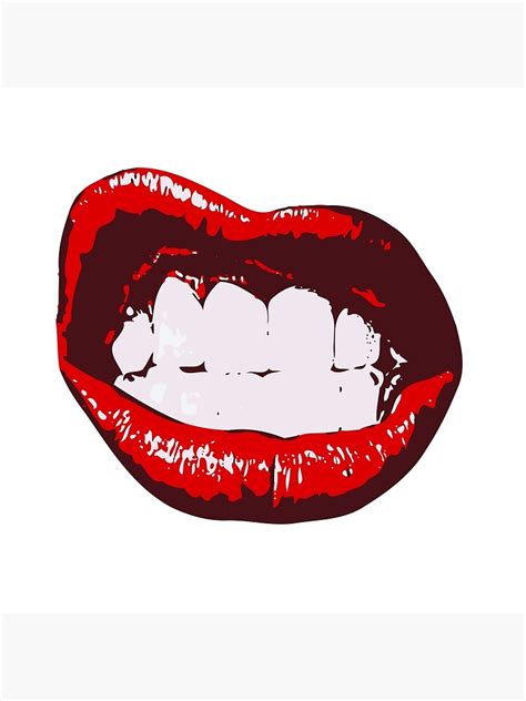 Sexy Teen Girl Lips Art Print For Sale By Curtismena Redbubble