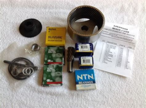 lightnin mixer spares parts kit  gear pinion seals  xj     tzsuppliescom