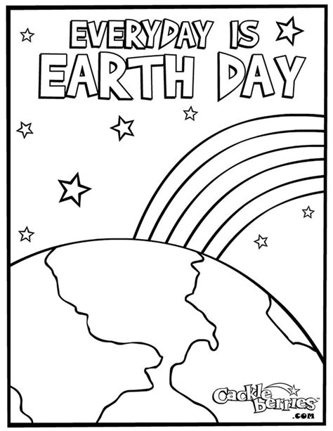 kindergarten earth day coloring pages   print