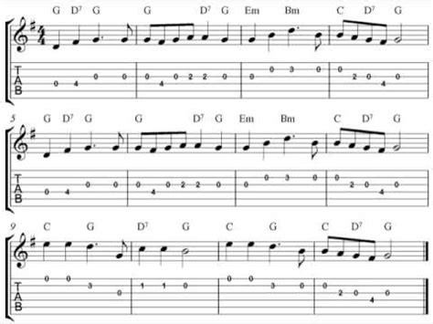 easy christmas guitar tab sheet    royal