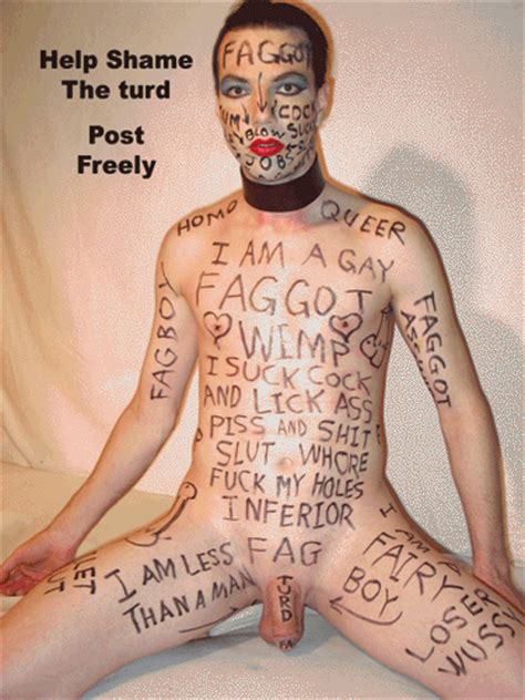 exposed sissy faggots on tumblr
