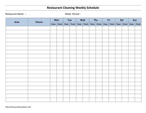 pin  joshua willis  kitchen cleaning checklist cleaning schedule