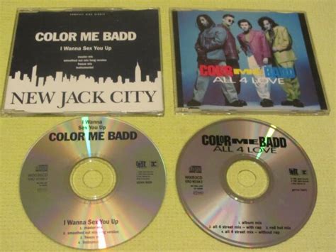 color me badd i wanna sex you up 4 track cd single 1991 giant records