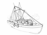 Shrimp Boat Drawing Draw Paintingvalley Drawings sketch template