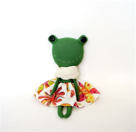 frog plushie pattern toad sewing pattern cloth toy tutorial etsy