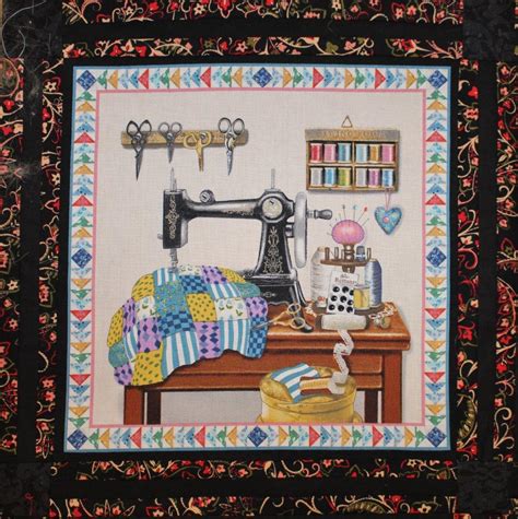 sarah lynns quilting center   fashioned sewing machine quilt