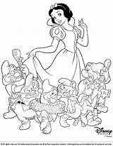 Coloring Princesses Disney Printable Library sketch template