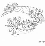 Coloring Pages Makeup Popular Most Contact Flowers Adult Book Tumblr Sheets Color Choose Board sketch template