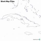 Cuba Landkarte sketch template