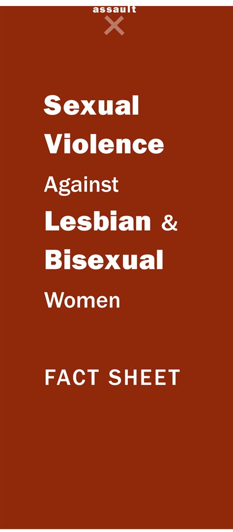 sexual violence against lesbian and bisexual women fact sheet