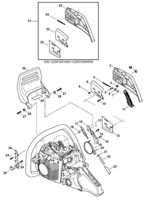 cs  chainsaw parts diagram wiringops
