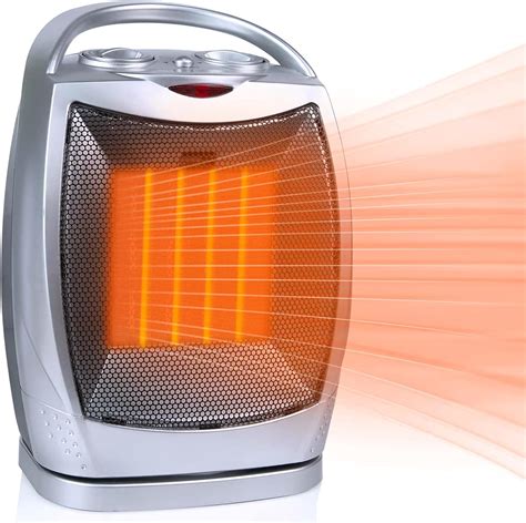 buy brightown portable ceramic space heater ww    oscillating electric room heater
