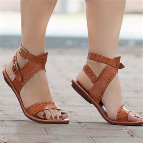 tangnest 2019 summer gladiator sandals women ankle strap flat platform