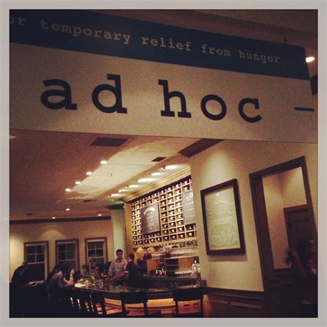 ad hoc restaurant alice dishes