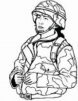 Coloring Soldier Pages British Getcolorings Army Printable sketch template