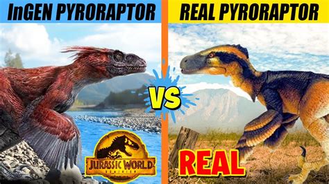 pyroraptor fight jurassic world dominion  real life spore youtube