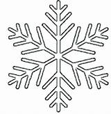 Snowflake Coloring Template Drawing Easy Pages Snowflakes Printable Getcolorings Paper Drawings Paintingvalley sketch template
