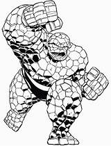 Stone Man Coloring Pages Marvel раскраски категории из все Heroes Super sketch template