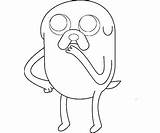 Coloring Jake Pages Adventure Time Printable Library Clipart Popular Cartoon sketch template