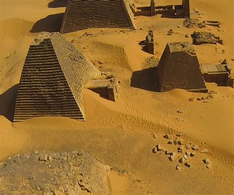 drone  nubian pyramids