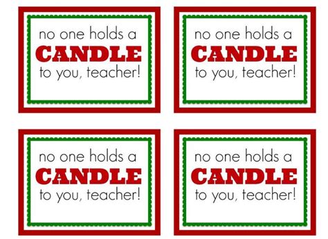 printable teacher gift tag  printables pinterest