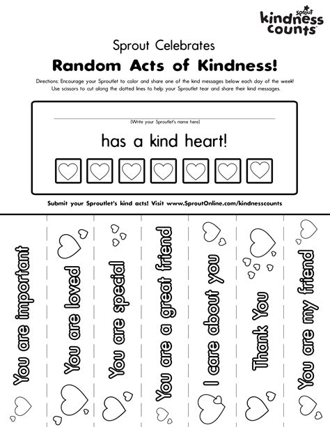 print coloring pages  kindness st grade general ideas