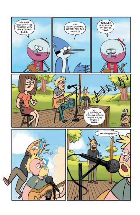 Regular Show 1 Slams Onto Stands Wednesday May 15 ~ What
