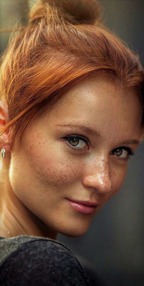 natalya rudakova ~ amazing face ~ gorgeous redhead red hair freckles