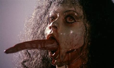 cult horror movie scene n°76 demons 1985 teeth transformation review rating and trailer