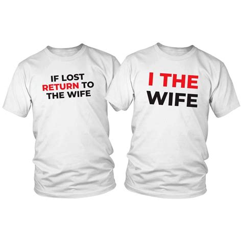 Funny Matching Shirts For Husband And Wife Matching Tshirts For