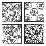 Zentangle Printable Patterns Pattern Sheets Printablee Category sketch template