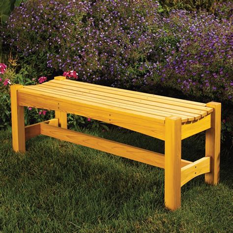 garden bench woodworking plan  wood magazine