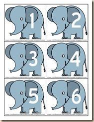 white elephant numbers printable farrah printable