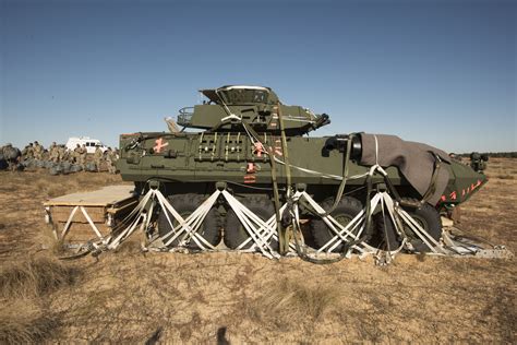 airborne divisions  brigade combat team airdrop tests light armor vehicle fort hood
